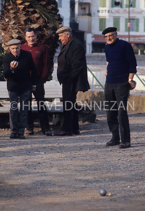 FRANCE ROUSSILLON BANYULS  LOISIR PETANQUE