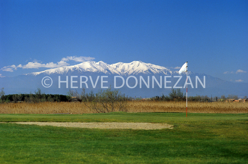 Roussillon terrain de golf