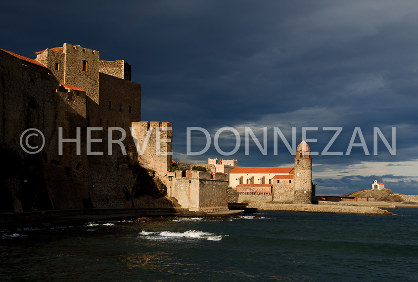 2958-95_COLLIOURE_ORAGE-CLOCHER